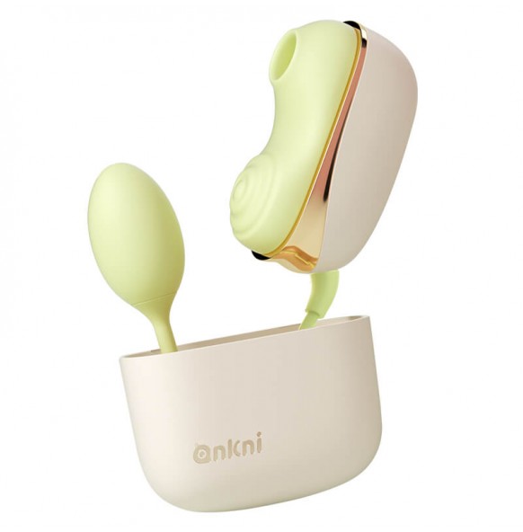 Ankni - Kiss Tease Suction Egg (Support APP Mini Programs - Green) Ankni - Kiss Tease Suction Egg (Support APP Mini Programs - Green)